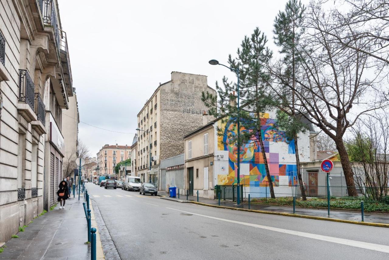 Cameleon Paris Guesthouse Pantin Exterior foto